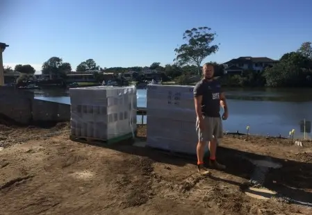 NJS Australia Scaffolding for Gallery Homes, Sanctuary Cove, Gold Coast, Queensland