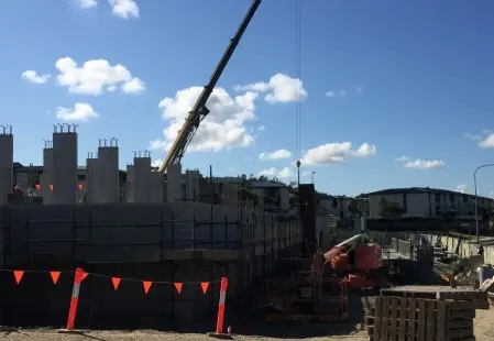 NJS Australia Scaffolding for Coles Supermarket, Pacific Pines, Gold Coast, Queensland